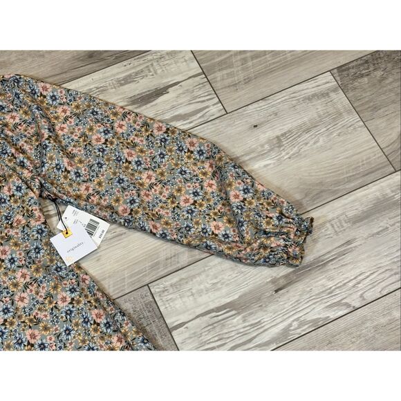 Originality floral mini dress keyhole size XS - Picture 3 of 12